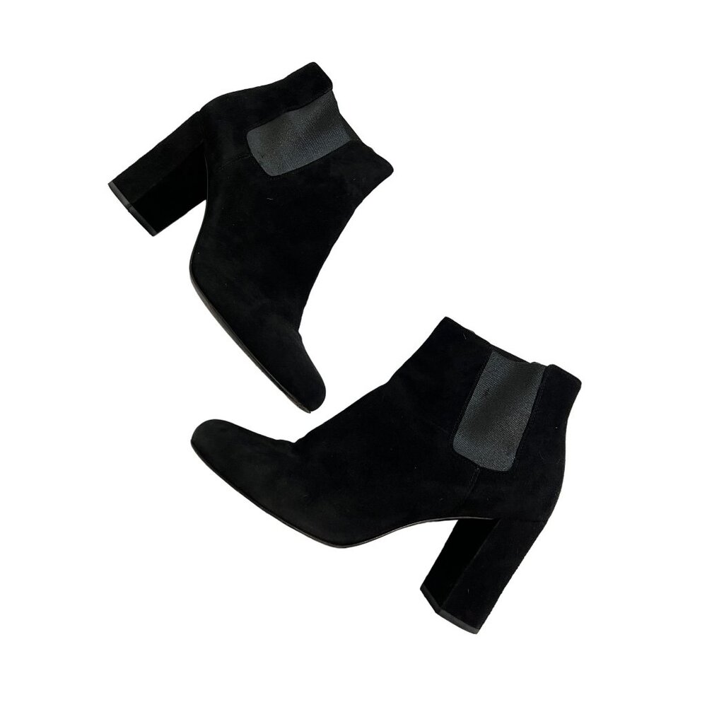 Saint Laurent 90s Babies Chelsea Boots in Black